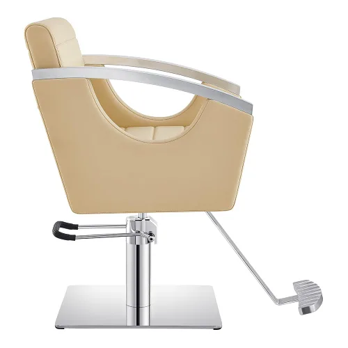 Vista 3 de Dir Hair Salon Styling Chair Beauty Salon Hydraulic Stylist Chair Bello in Beige