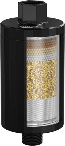 Vista 8 de Cabezal de Ducha de Todo Metal – Filtro de Ducha KDF 55 con Vitamina C E&A para Agua Dura, Filtros de Ducha Universales de Alta Presión para Reducir