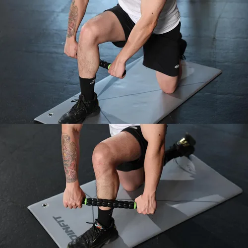 Vista 6 de Xokocli Rodillo muscular para masaje de tejido profundo, rodillo de celulitis, Fascia Blaster, masajeador de drenaje linfático para dolor muscular