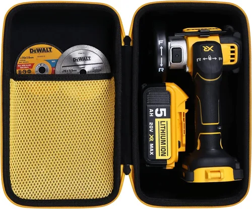 Vista 2 de khanka Estuche de transporte duro de repuesto para DEWALT 20V MAX 3 en 1 herramienta de corte sin escobillas (DCS438B), solo funda