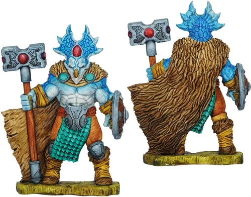 Vista 6 de Vallejo Xpress Color Starter Set for Painting Figures, Includes Exclusive Figure, Synthetic Brush and Step-by-Step Guide, Ideal for Skin, Scales
