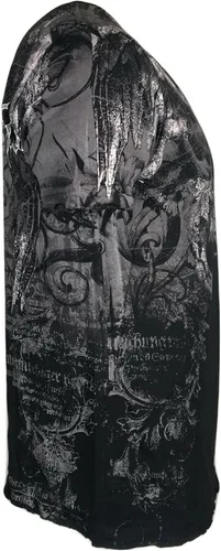 Vista 7 de Archaic by Affliction - Camiseta para hombre, color negro, talla S-5XL