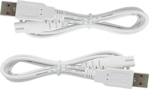 Vista 4 de Cable de carga de repuesto para pies eléctricos Pritech Removedor de callos y pedicura de pies, cable de alimentación USB de 4 pies (paquete de 2)