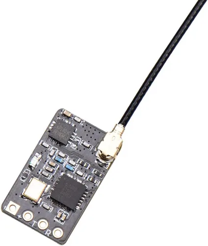 Vista 3 de ExpressLRS RX24T Receptor 2.4G ELRS Radio Nano de largo alcance para DIY Racing Drone LR4 LR5