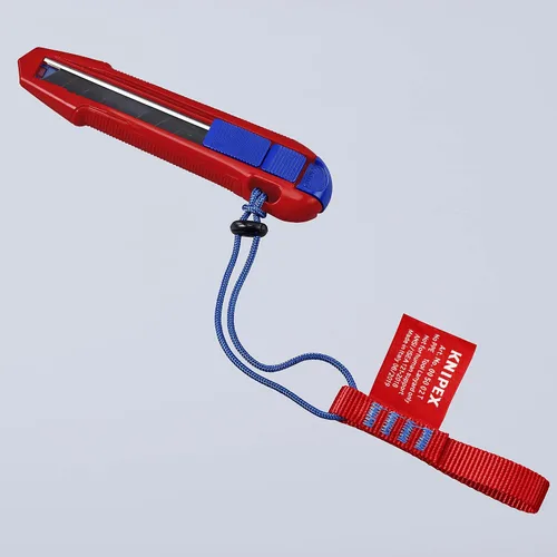 Vista 13 de KNIPEX Tools CutiX Cuchillo universal a presión, 6-1/2 pulgadas, rojo/azul