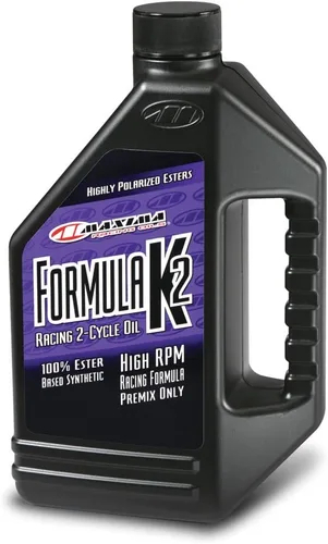 Vista 5 de Maxima, Fórmula K2, 2 tiempos, aceite sintético, Premix para carreras