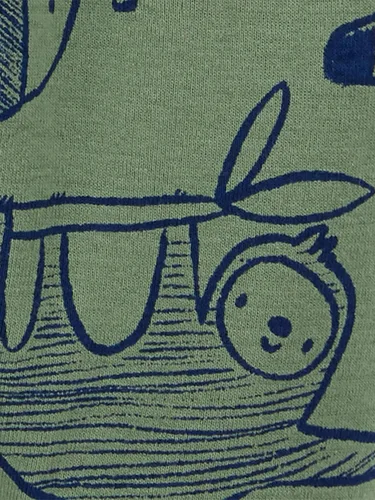 Vista 41 de Simple Joys by Carter's - Pantalones de forro polar para bebé, paquete de 4