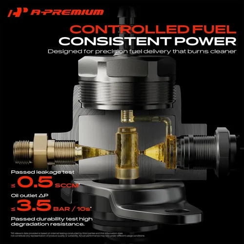 Vista 7 de A-Premium Bomba de combustible de alta presión de inyección directa compatible con Volkswagen Golf 2018 y Audi A6 2016-2018, TT 2017-2018, 1.8L