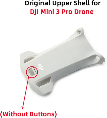 Vista 2 de SeiZed Original superior Shell cubierta sin botones para DJI Mini 3 pro Rpair piezas Drone Cuerpo Shell Accessrioes