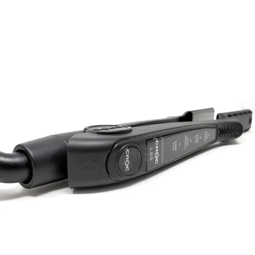 Vista 6 de CROC Plancha plana de titanio negro LED de 1 pulgada