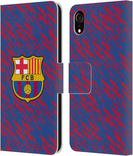 Vista 60 de Head Case Designs Funda de piel con licencia oficial del FC Barcelona Barca Crest Patterns, tipo cartera, compatible con Apple iPhone 11