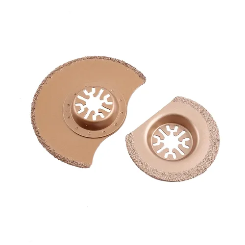 Vista 7 de Juego de 6 hojas de carburo para carpintería, juego de hojas de sierra oscilantes prácticas multiherramienta, accesorios universales para cortar