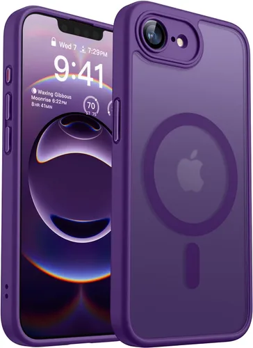 Vista 145 de CANSHN Funda magnética compatible con iPhone Air (6.5 pulgadas), mejorada [protección completa de la cámara] [compatible con Magsafe]
