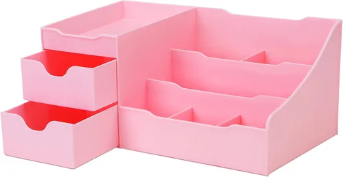 Vista 12 de Despejado diseños Maquillaje Organizador con cajones