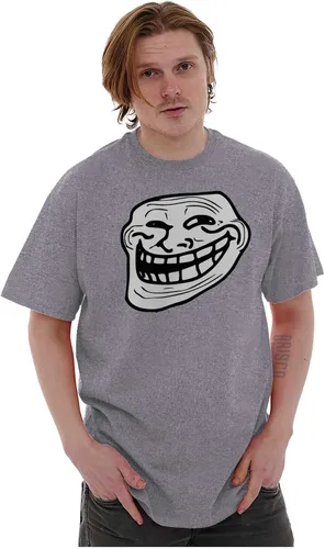 Vista 6 de Camiseta Troll Face Original Meme Smile Mad Graphic para hombre o mujer
