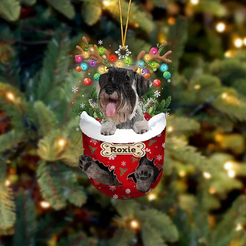 Vista 117 de LOVELYPOD Adorno Personalizado de Perro Affenpinscher, Adornos de Navidad Affenpinscher Regalo para Amante de Perros, Adorno de Navidad Colgante