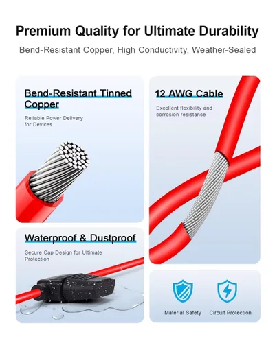 Vista 4 de Anyongora Paquete de 4 portafusibles en línea de 12 AWG, resistente al agua, 12 V/24 V, kit de portafusibles automotrices con 40 fusibles ATC/ATO
