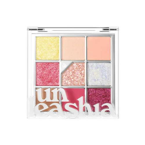 Vista 17 de UNLEASHIA Glitterpedia Paleta de sombras de ojos NO1 – Paleta de sombras de ojos brillantes con texturas versátiles con purpurina – Paleta