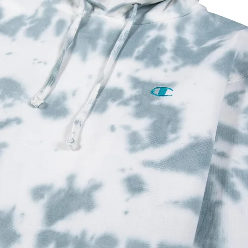 Vista 2 de Champion LIFE - Sudadera con capucha para hombre (tejido inverso), color verde azulado