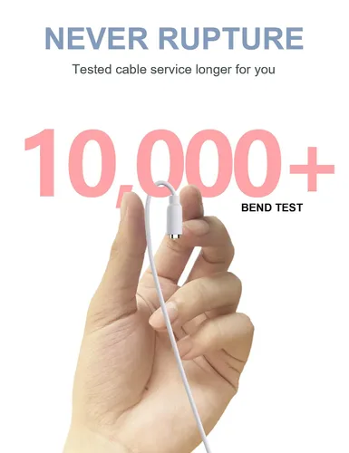 Vista 4 de Cable de carga de repuesto magnético USB DC - Paquete de 2