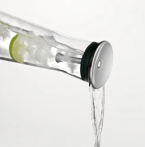 Vista 7 de Simax - Decantador para agua INDIS 1.1L jugo de vino, klid de metal, talla única, transparente