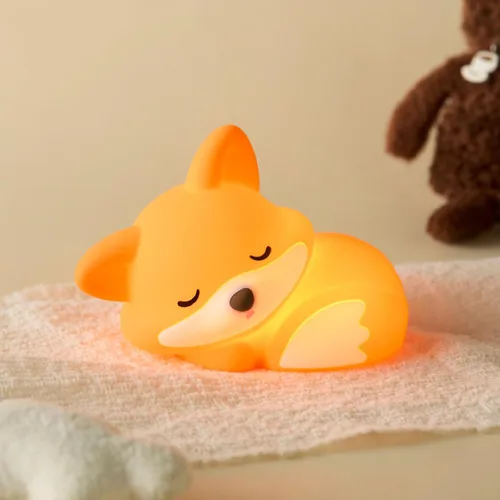 Vista 7 de Luz Nocturna de Pingüino para Niños, Linda Lámpara de Pingüino de Silicona para Guardería, Lámparas de Noche Regulables y Esponjosas al Toque