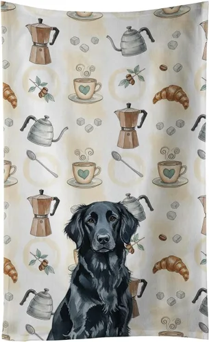 Vista 338 de Caroline's Treasures Afghan Hound - Toalla de cocina para barra de café, terciopelo frontal y lazo de algodón, lavable a máquina Sabueso afgano