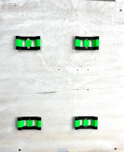 Vista 5 de Proteus Mounts - Soportes de batería para EGO 56V - Paquete de 4 - Soporte de pared o soporte debajo del estante - Fabricado en los Estados Unidos