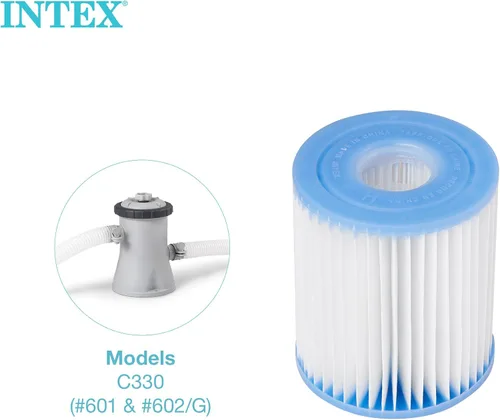 Vista 3 de Intex 29007E Repuesto de cartucho H para filtro de alberca, 6