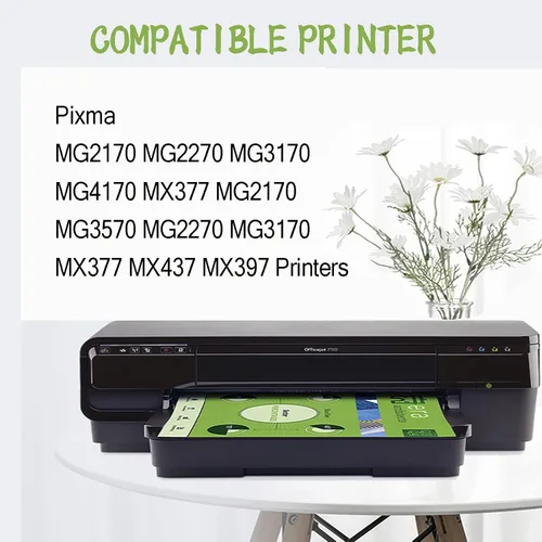 Vista 2 de 740XL 741XL - Cartuchos de tinta de repuesto para Canon, compatible con impresoras MG2170 MG2270 MG3170 MG4170 MX377 MG2170 MG3570 MG2270 MG3170