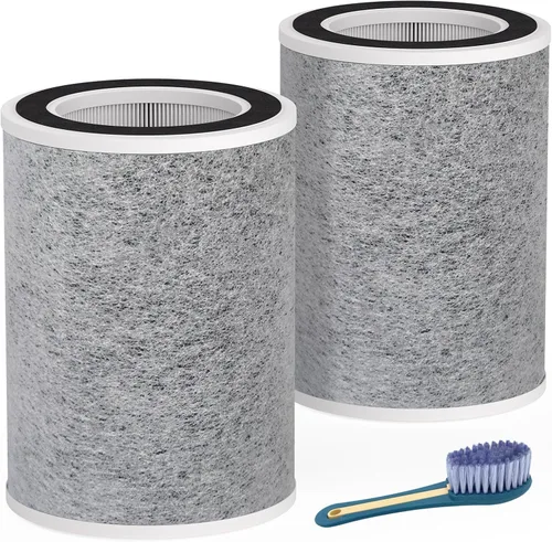 Vista 8 de Leemone True HEPA HP201 HP202 Reemplazo de filtro para Shark HP200 Serie & HC501 HC502 UA205 Air Puri-fier MAX, Filtro de Grado H13 3-en-1, Parte #