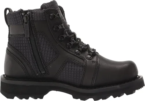 Vista 6 de HARLEY-DAVIDSON FOOTWEAR Botas de motocicleta Hamlyn de encaje de 5 pulgadas para mujer, Negro
