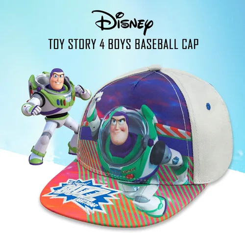 Vista 2 de Disney Pixar Toy Story 4 Buzz Lightyear - Gorra de béisbol para niños