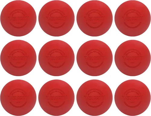 Vista 30 de Pelotas de lacrosse Velocity - 1, 2, 3, 6, 12, 18, 24, 36, 60 y 120 paquetes - para práctica, tamaño oficial aprobado por la NFHS y la universidad