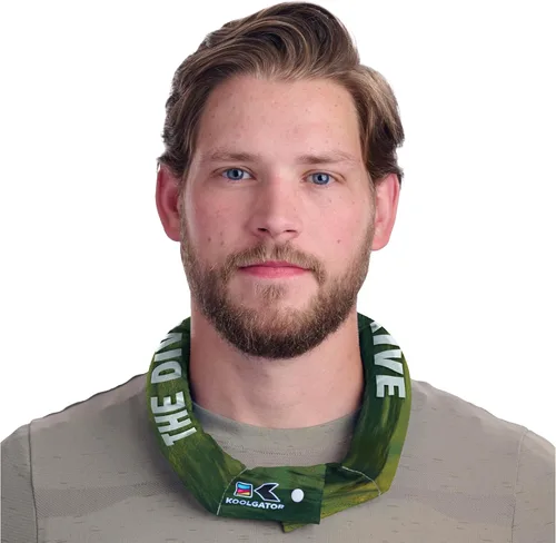 Vista 11 de KOOLGATOR - Banda enfriadora reutilizable para cuello por evaporación, alivio duradero para actividades en clima cálido, deportes y trabajo al aire