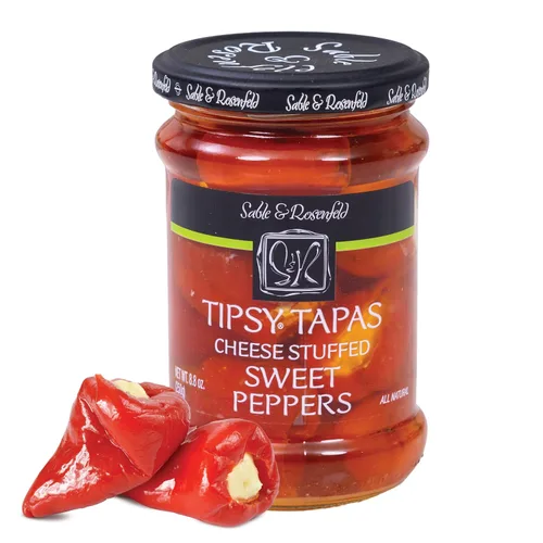 Vista 10 de Sable & Rosenfeld Tipsy Tapas Peppers, picantes, 8.8 onzas, paquete de 6