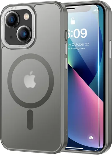Vista 15 de SEXYMOM Funda magnética para iPhone 11 con protector de pantalla, compatible con carga inalámbrica, prueba de caídas de grado militar de 21 pies, a
