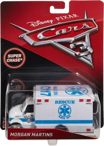 Vista 6 de Disney /Pixar Cars - Vehículo de ambulancia de gran tamaño fundido a presión
