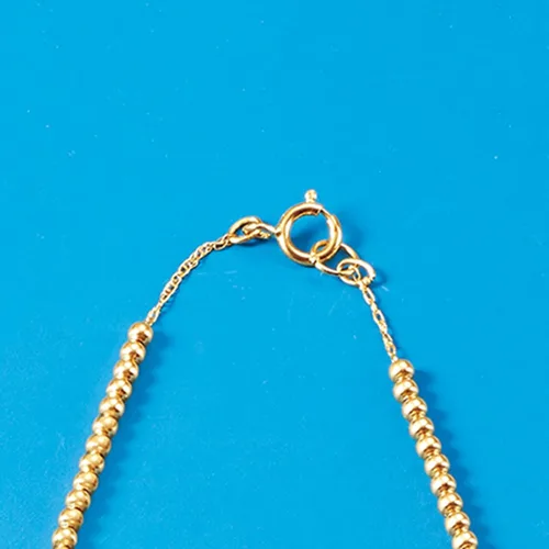 Vista 5 de Ross-Simons Collar de cuentas graduadas de oro amarillo de 14 quilates de 0.079-0.394in, Oro, no conocido