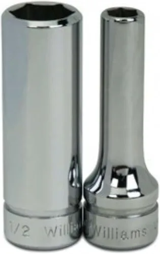 Vista 18 de Williams BMD-606 3/8 Drive Deep Socket, 6 Point, 6 mm