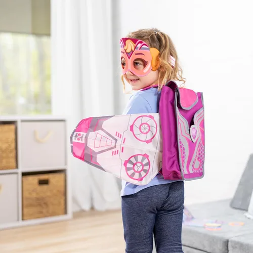 Vista 7 de Melissa & Doug PAW Patrol™ The Mighty Movie Mighty Skye Paquete de rol con alas para niños pequeños y niños mayores de 3 años