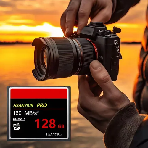 Vista 9 de Velocidad UDMA de 128 GB de hasta 160 MB/s, tarjeta original de memoria de cámara CF