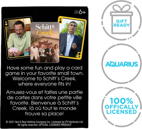 Vista 7 de AQUARIUS Baraja de cartas Schitts Creek