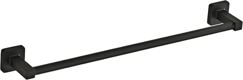 Vista 12 de Toallero de baño negro mate de 12 pulgadas, accesorios de baño, toallero grueso de acero inoxidable para baño, toallero montado en la pared