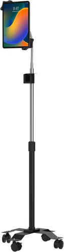 Vista 12 de Soporte de Piso con Cuello de Ganso – Cuello de Ganso Compacto y Ajustable de CTA con Ruedas Giratorias para iPad 7ª/8ª/9ª Generación 10.2", iPad