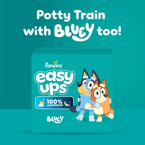 Vista 11 de Easy Ups - Pantalones de entrenamiento para niñas y niños, talla 4 (2T3T), 25 unidades, ropa interior absorbente de Peppa Pig, hasta un 100% a