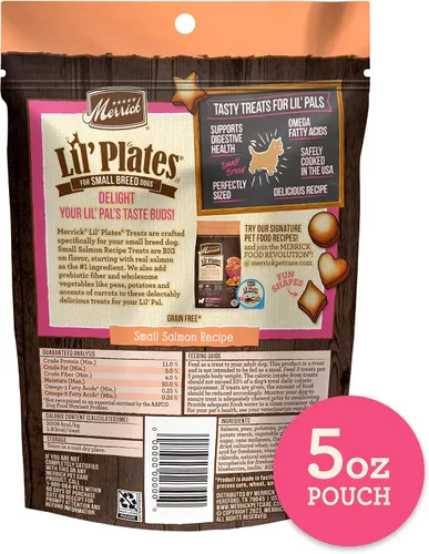 Vista 6 de Merrick Lil' Plates - Golosinas de entrenamiento para perros pequeños