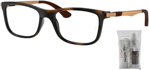 Vista 2 de Ray-Ban RY1549 - Gafas cuadradas para niños y niñas + paquete con kit de gafas de cortesía de diseñador iWear