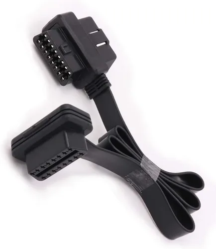 Vista 7 de OBD-ii Obd2 16pin macho a hembra extensión cable de diagnóstico extensor 11.8 in 23.6 in 39.4 in (tipo 1 (11.8 in)