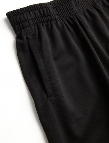 Vista 3 de New Balance Pantalones cortos deportivos para niños, paquete de 2 pantalones cortos de gimnasio de rizo francés de rendimiento activo (4-16)